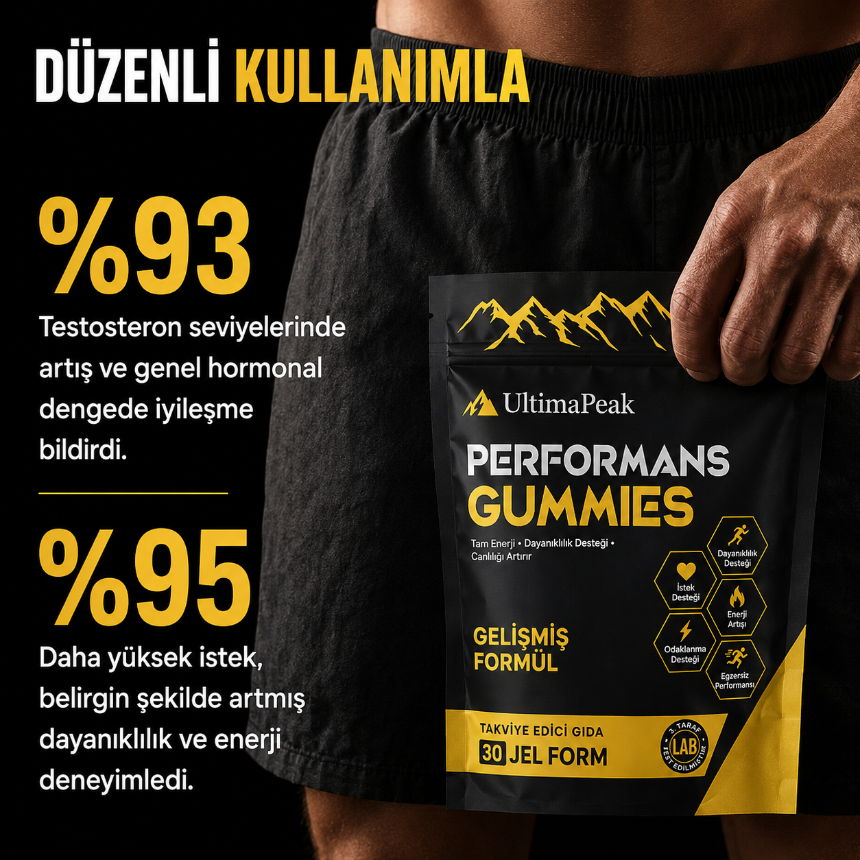 Performance Gummies™ | Güç ve Performans Desteği
